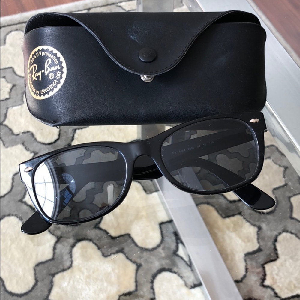 RayBan RX sunglass frames and case